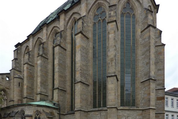 Barfüßerkirche - restaurierter Chorraum