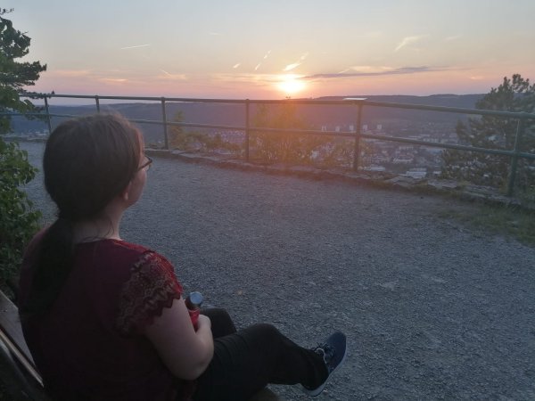 Der Aufstieg zum Jenzig | © Caro