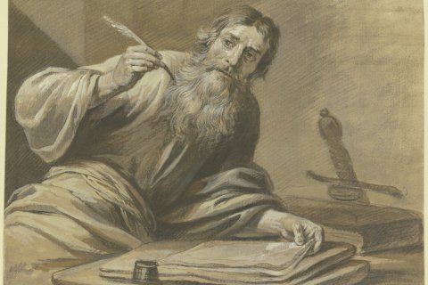 Jan Luyken: Der Apostel Paulus schreibend