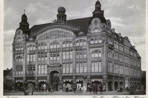 Kaufhaus Römischer Kaiser Erfurt in den 1920er Jahren