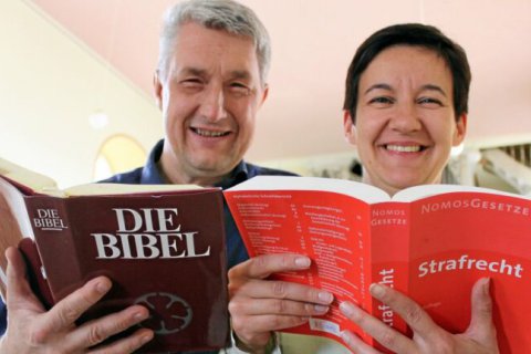 Frank Hiddemann und Jana Huster