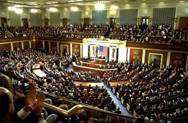 Plenarsaal des Repräsentantenhauses Kapitol